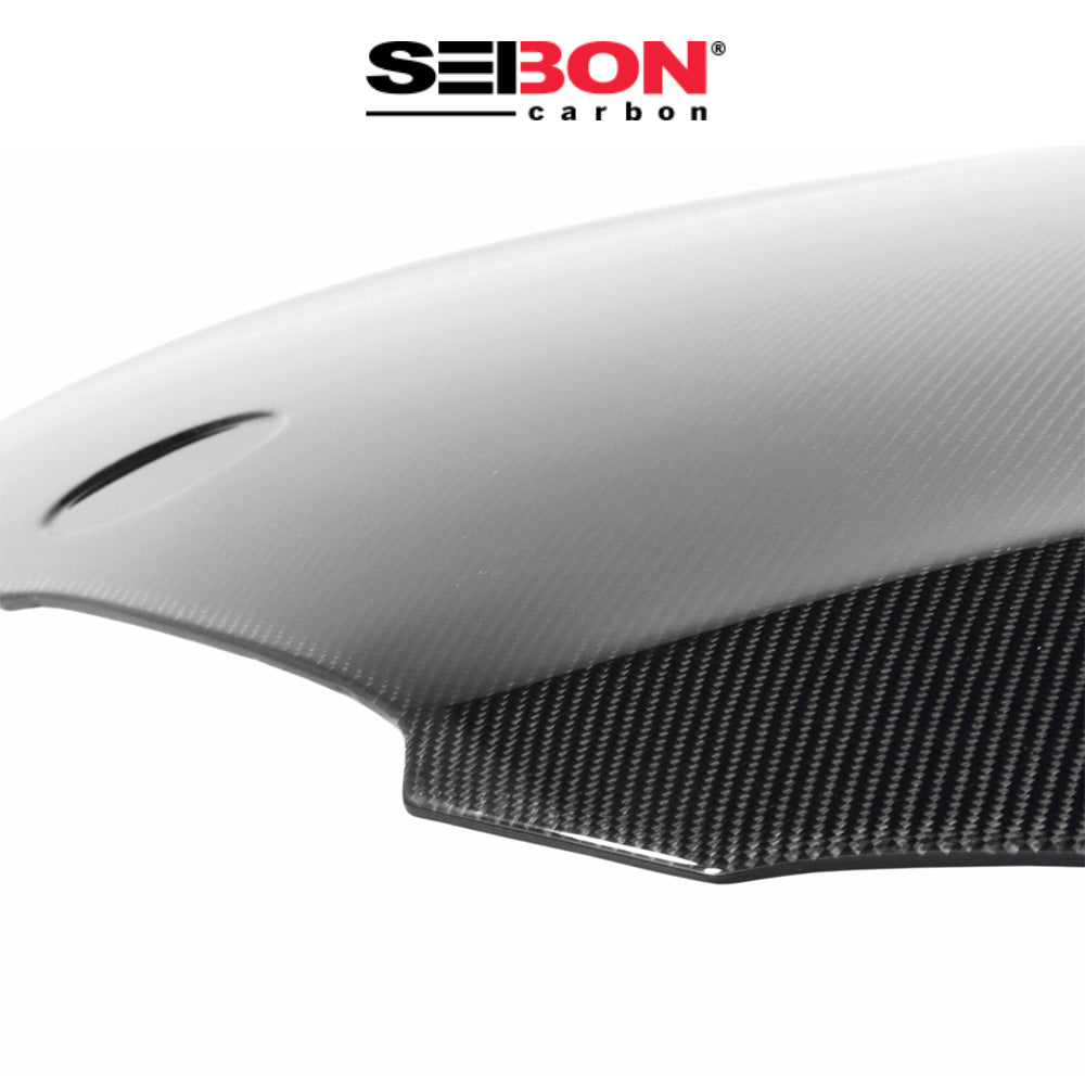2011-2013年式ＢＭＷ ３シリーズクーペ用 セイボンカーボン 純正スタイル カーボンファイバー製ボンネット　Seibon Carbon OEM-Style Carbon Fiber Hood For 2011-2013 BMW E92 2DR, LCI (消費税、送料込み)