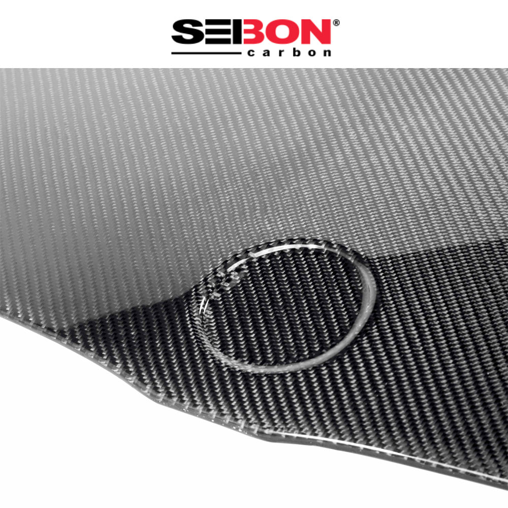 2011-2013年式ＢＭＷ ３シリーズクーペ用 セイボンカーボン 純正スタイル カーボンファイバー製ボンネット　Seibon Carbon OEM-Style Carbon Fiber Hood For 2011-2013 BMW E92 2DR, LCI (消費税、送料込み)