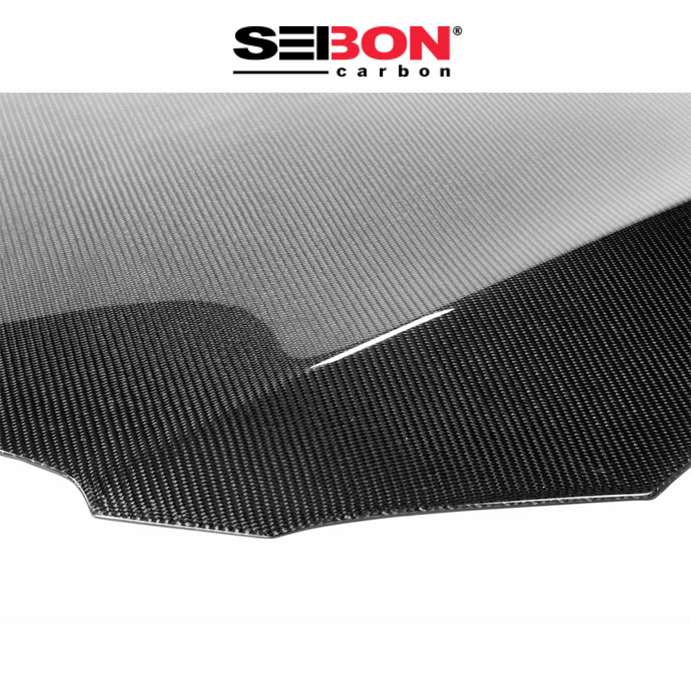 2011-2013年式ＢＭＷ ３シリーズクーペ用 セイボンカーボン 純正スタイル カーボンファイバー製ボンネット　Seibon Carbon OEM-Style Carbon Fiber Hood For 2011-2013 BMW E92 2DR, LCI (消費税、送料込み)