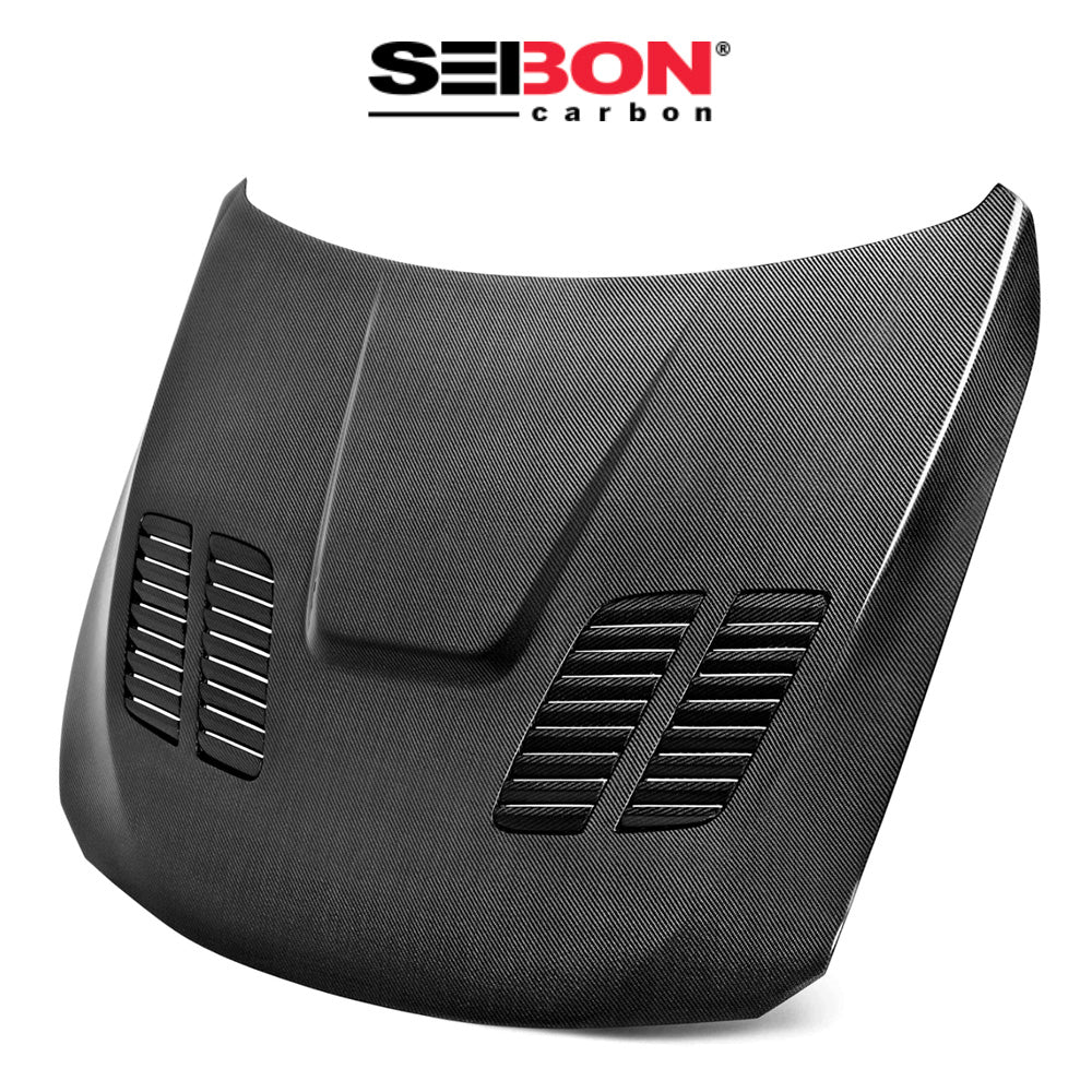 2012-2020年式ＢＭＷ ３シリーズ(BMW 3 Series)用 セイボンカーボンGTRスタイル カーボンファイバー製ボンネット　Seibon Carbon GTR-Style Carbon Fiber Hood For 2012-2020 BMW F30 3 Series / F32 4 Series (消費税、送料込み)