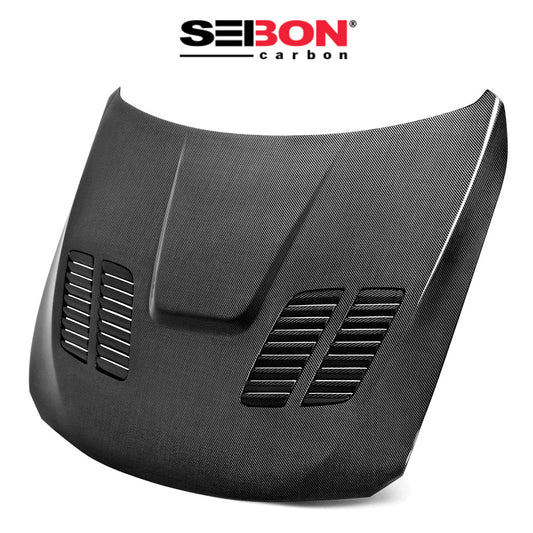 2012-2020年式ＢＭＷ ４シリーズ(BMW 4 Series)用 セイボンカーボンGTRスタイル カーボンファイバー製ボンネット　Seibon Carbon GTR-Style Carbon Fiber Hood For 2012-2020 BMW F30 3 Series / F32 4 Series (消費税、送料込み)
