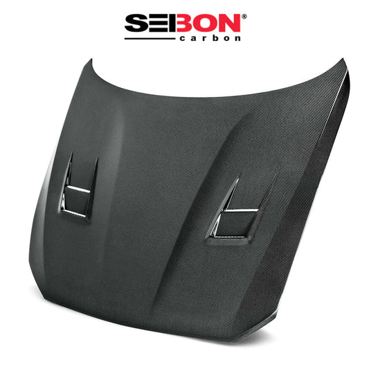 2016-2021年式 BMW M2用 セイボンカーボン DVスタイル カーボンファイバー製ボンネット　Seibon Carbon DV-Style Carbon Fiber Hood For 2014-2020 F22 2 Series / 2016-2021 F87 M2 (消費税、送料込み)