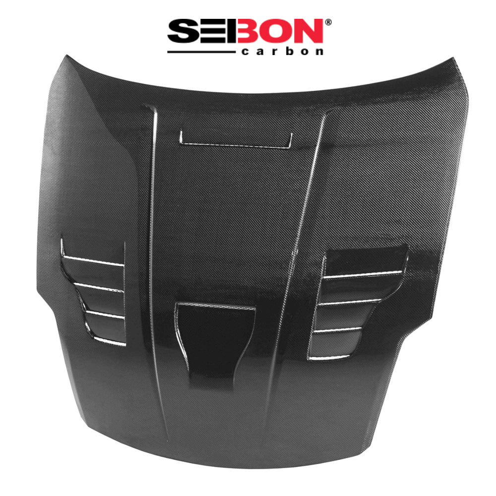 2003-2008年式日産フェアレディＺ用 セイボンカーボン VTスタイル カーボンファイバー製ボンネット　Seibon Carbon VT-Style Carbon Fiber Hood For 2007-2008 Nissan 350Z (Also Fits 2003-2006 Models) (消費税、送料込み)