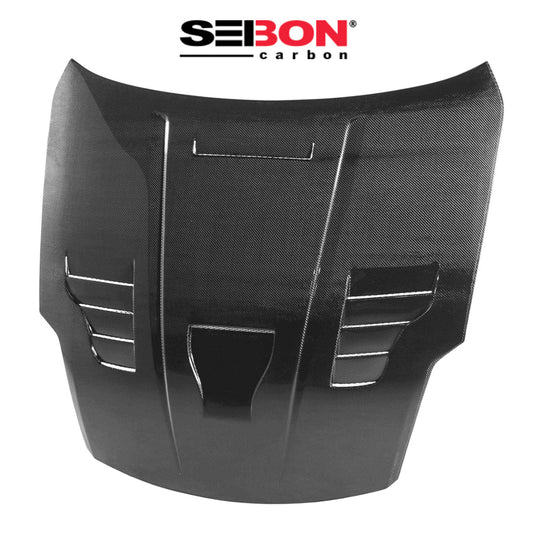 2003-2008年式日産フェアレディＺ用 セイボンカーボン VTスタイル カーボンファイバー製ボンネット　Seibon Carbon VT-Style Carbon Fiber Hood For 2007-2008 Nissan 350Z (Also Fits 2003-2006 Models) (消費税、送料込み)