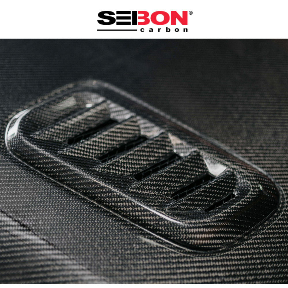2023-2025年式トヨタ ＧＲカローラ用 セイボンカーボン 純正スタイル カーボンファイバー製ボンネット　Seibon Carbon OEM-Style Double-Sided Carbon Fiber Hood For 2023-2025 Toyota GR Corolla (消費税、送料込み)