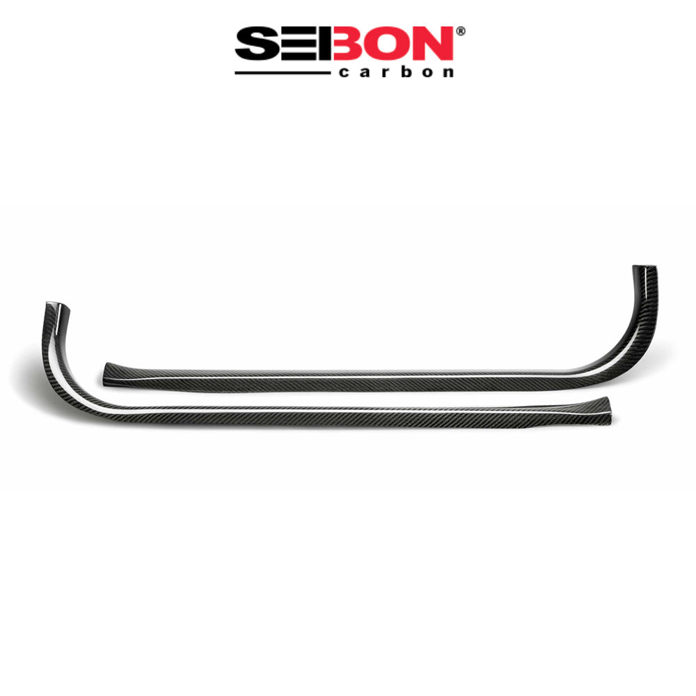 2009-2024年式日産 ＧＴ－Ｒ用 セイボンカーボン カーボンファイバー製ドアシルトリム　Carbon Fiber Door Sill Trim For 2009-2024 Nissan GT-R (送料無料)