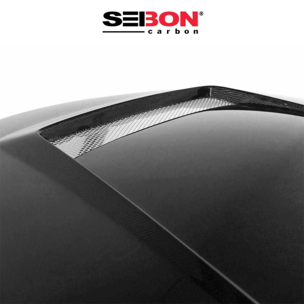 2009-2020年式 日産フェアレディＺ用 セイボンカーボン VS２スタイル カーボンファイバー製ボンネット　Seibon Carbon VSII-Style Carbon Fiber Hood For 2009-2020 Nissan 370Z (消費税、送料込み)