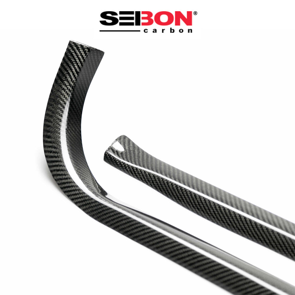 2009-2024年式日産 ＧＴ－Ｒ用 セイボンカーボン カーボンファイバー製ドアシルトリム　Carbon Fiber Door Sill Trim For 2009-2024 Nissan GT-R (送料無料)