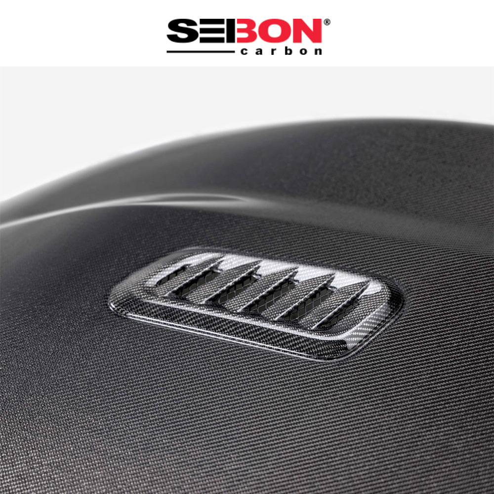 2023-2025年式トヨタ ＧＲカローラ用 セイボンカーボン 純正スタイル カーボンファイバー製ボンネット　Seibon Carbon OEM-Style Double-Sided Carbon Fiber Hood For 2023-2025 Toyota GR Corolla (消費税、送料込み)