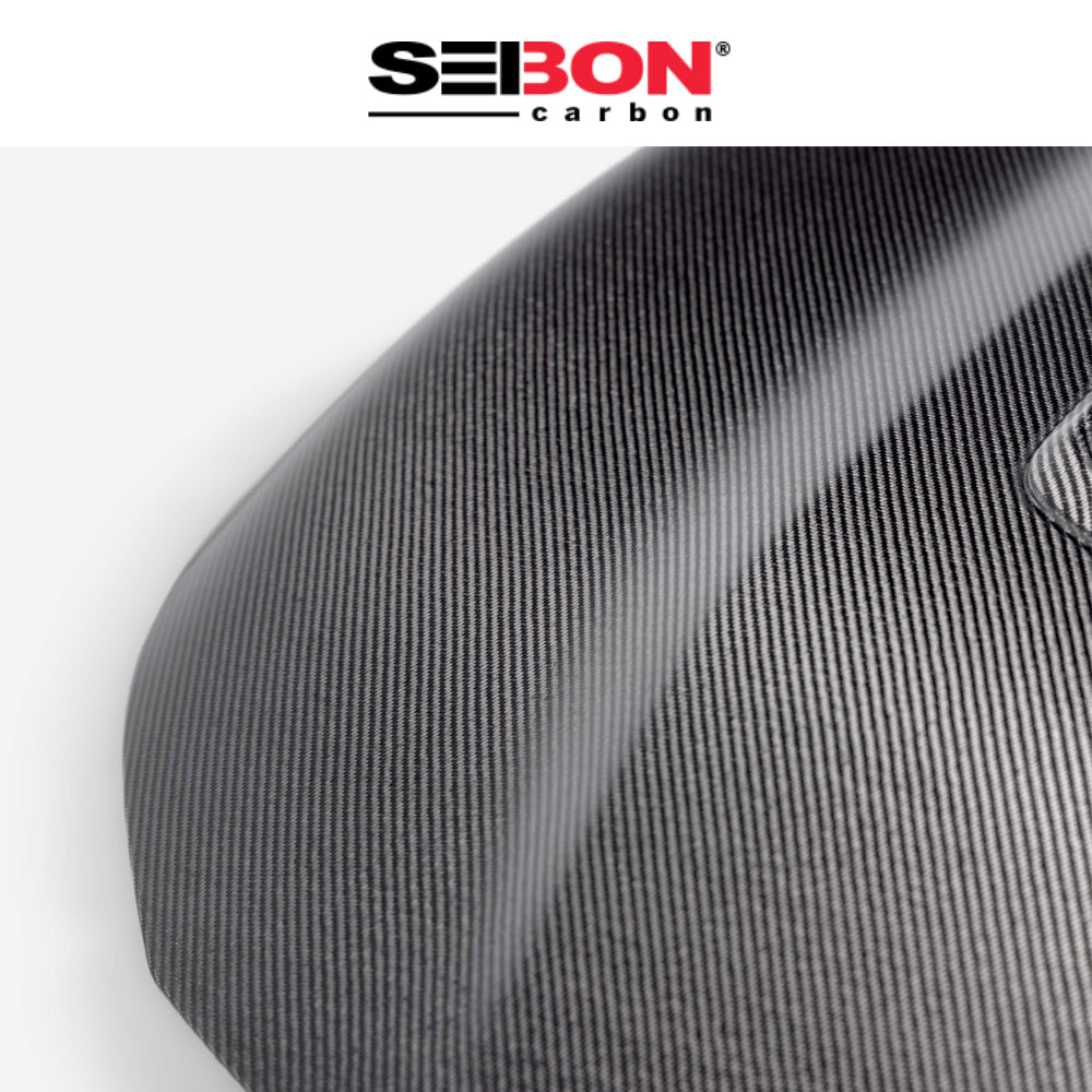 2023-2025年式トヨタ ＧＲカローラ用 セイボンカーボン 純正スタイル カーボンファイバー製ボンネット　Seibon Carbon OEM-Style Double-Sided Carbon Fiber Hood For 2023-2025 Toyota GR Corolla (消費税、送料込み)
