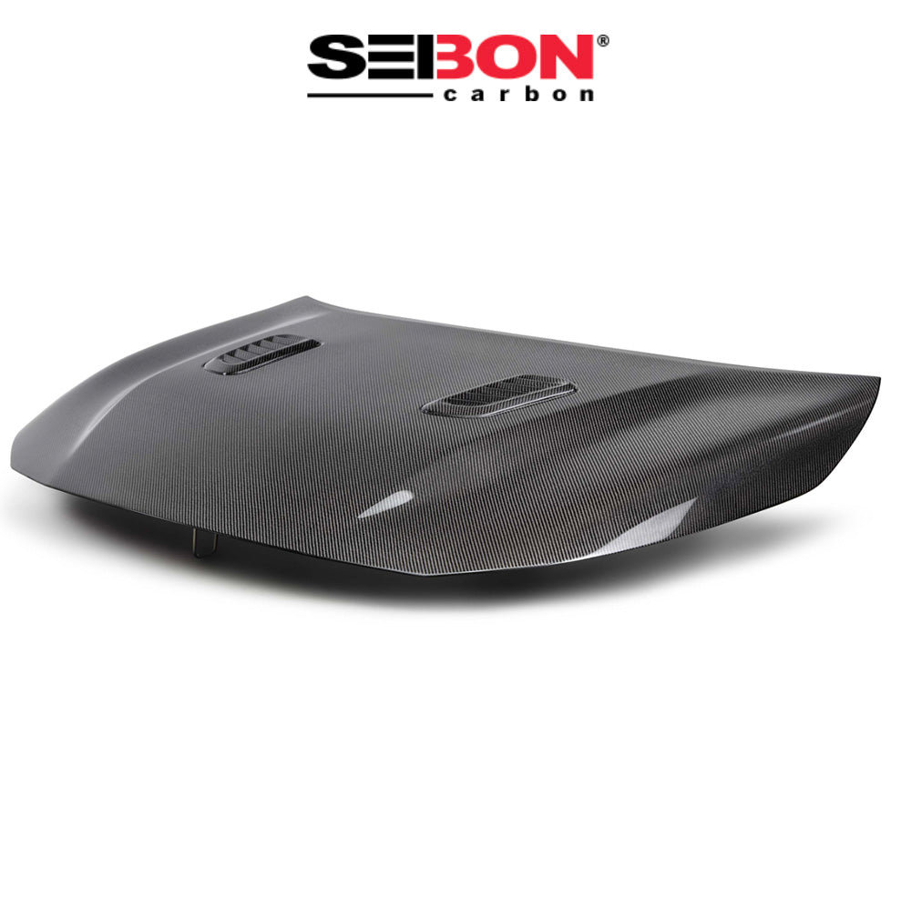 2023-2025年式トヨタ ＧＲカローラ用 セイボンカーボン 純正スタイル カーボンファイバー製ボンネット　Seibon Carbon OEM-Style Double-Sided Carbon Fiber Hood For 2023-2025 Toyota GR Corolla (消費税、送料込み)