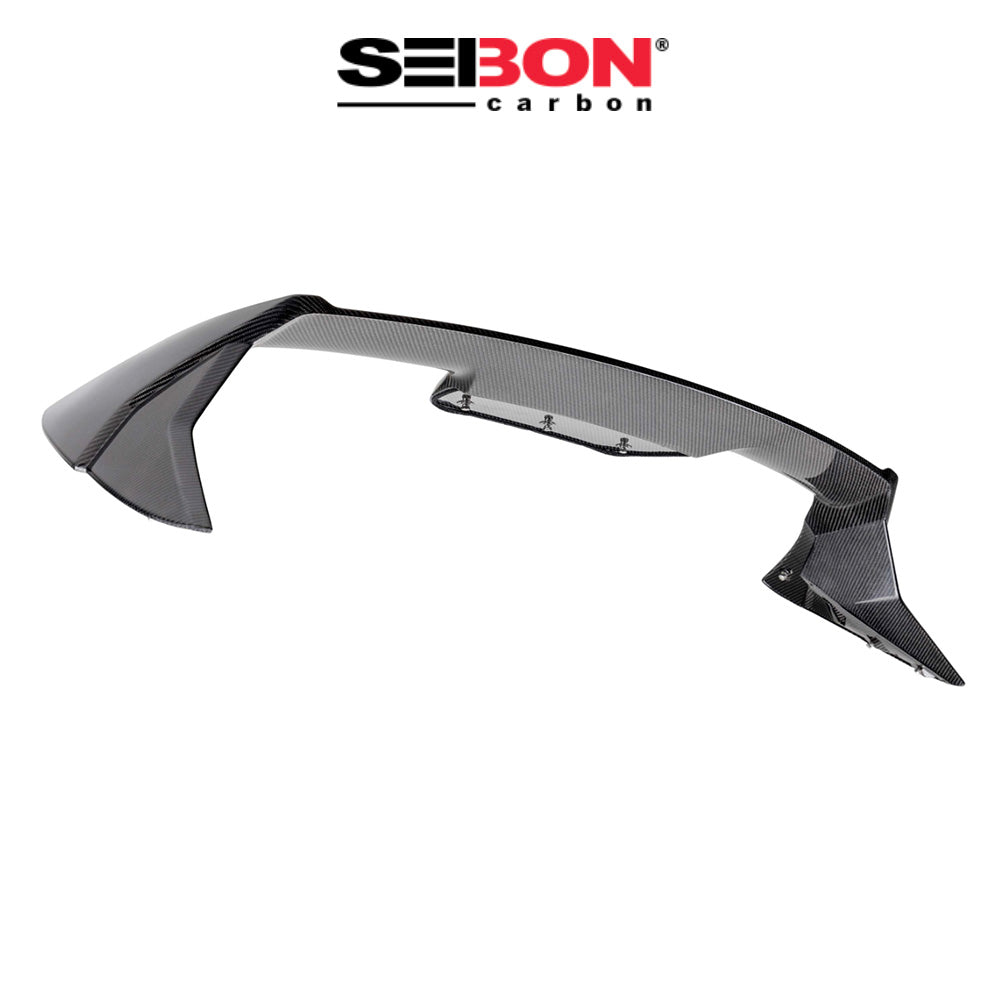 2019-2025年式トヨタ カローラスポーツ用 セイボンカーボン 純正スタイル カーボンファイバー製リアスポイラー　Seibon Carbon OEM-Style Carbon Fiber Rear Spoiler For 2023-2025 Toyota GR Corolla (消費税、送料込み)