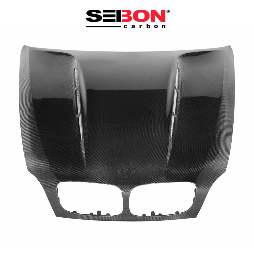 2008-2014年式 ＢＭＷ Ｘ６用 セイボンカーボン THスタイル カーボンファイバー製ボンネット　Seibon Carbon TH-Style Carbon Fiber Hood For 2007-2014 BMW X5/X6 (消費税、送料込み)