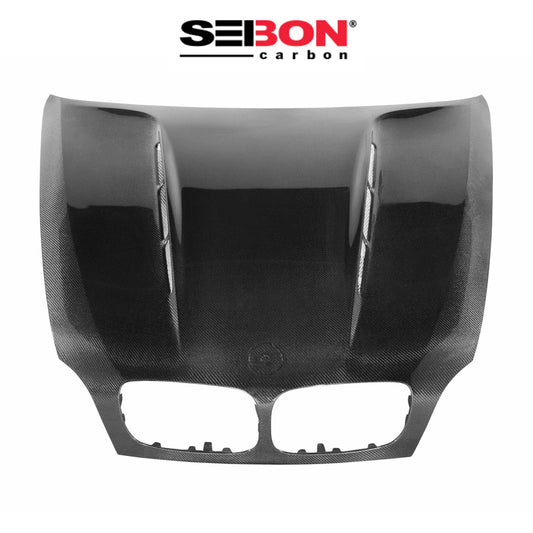 2008-2014年式 ＢＭＷ Ｘ６用 セイボンカーボン THスタイル カーボンファイバー製ボンネット　Seibon Carbon TH-Style Carbon Fiber Hood For 2007-2014 BMW X5/X6 (消費税、送料込み)