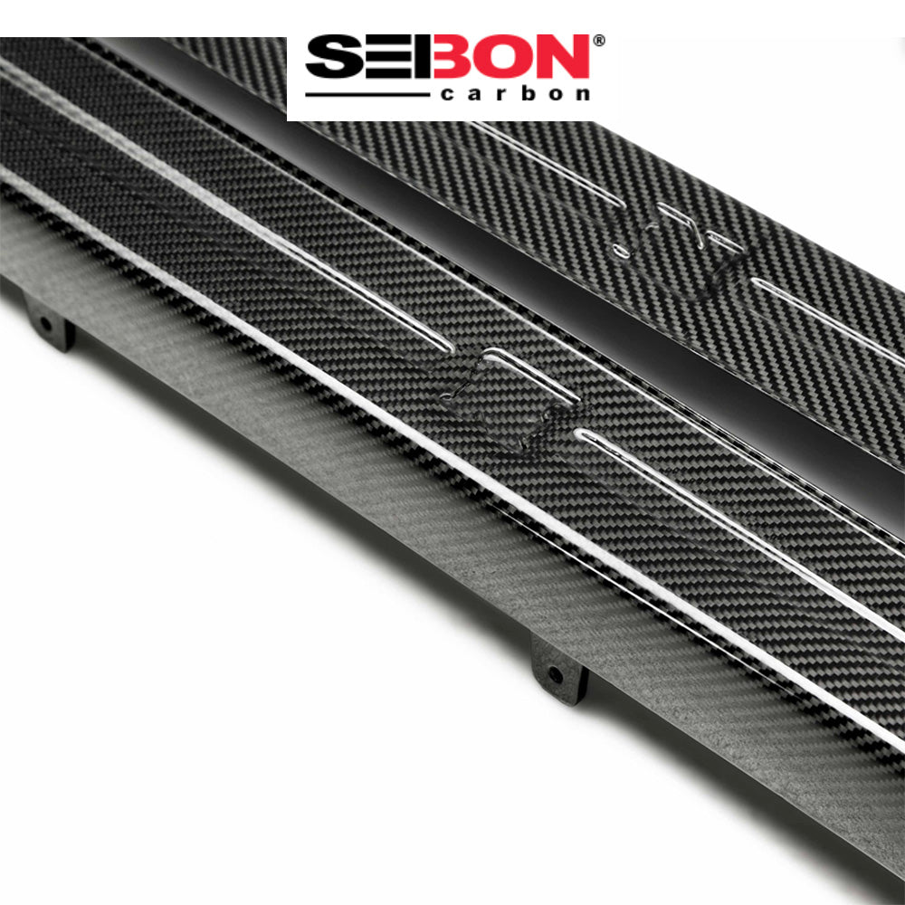 2009-2024年式日産 ＧＴ－Ｒ用 セイボンカーボン カーボンファイバー製ドアシル　Carbon Fiber Door Sills For 2009-2024 Nissan GT-R (送料無料)