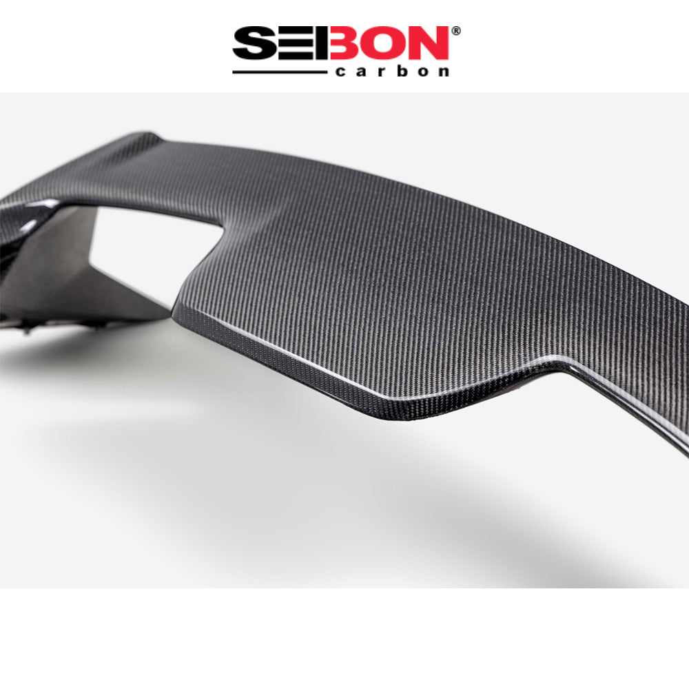 2019-2025年式トヨタ カローラスポーツ用 セイボンカーボン 純正スタイル カーボンファイバー製リアスポイラー　Seibon Carbon OEM-Style Carbon Fiber Rear Spoiler For 2023-2025 Toyota GR Corolla (消費税、送料込み)