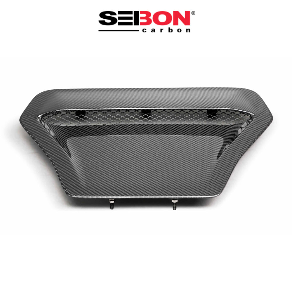 2017-2021年式 ホンダ シビック タイプR用 セイボンカーボン  純正スタイル カーボンファイバー製ボンネットスクープ Seibon Carbon OEM-Style Carbon Fiber Hood Scoop For 2017-2021 Honda Civic Type R (消費税、送料込み)