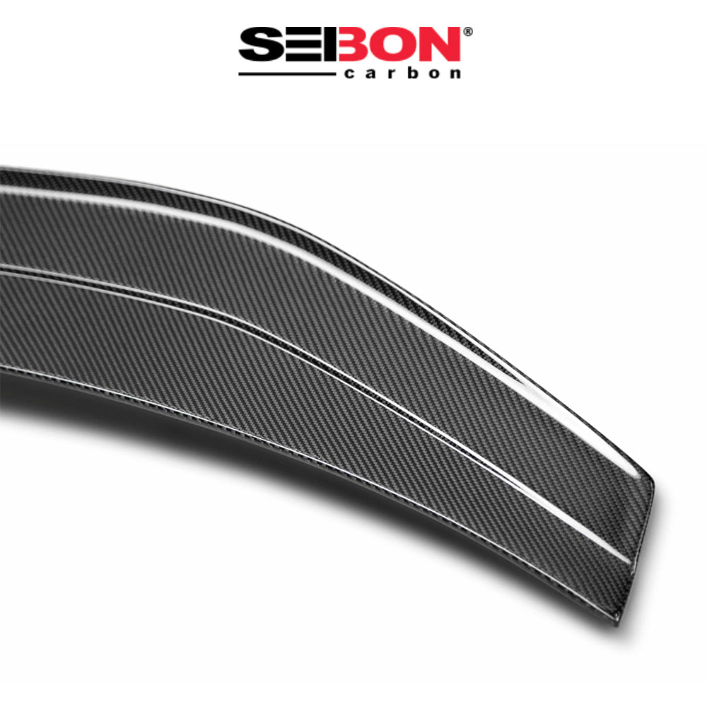 2015-2024年式 レクサス RC F 用 セイボンカーボン カーボンファイバー C スタイル リアスポイラー Seibon Carbon C-Style Carbon Fiber Rear Spoiler For 2015-2024 Lexus RC F (送料無料)