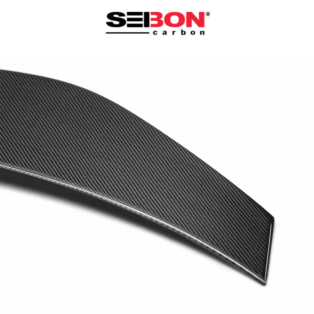 2015-2024年式 レクサス RC F 用 セイボンカーボン カーボンファイバー OEM スタイル リアスポイラー Seibon Carbon OEM-Style Carbon Fiber Rear Spoiler For 2015-2024 Lexus RC F (送料無料)