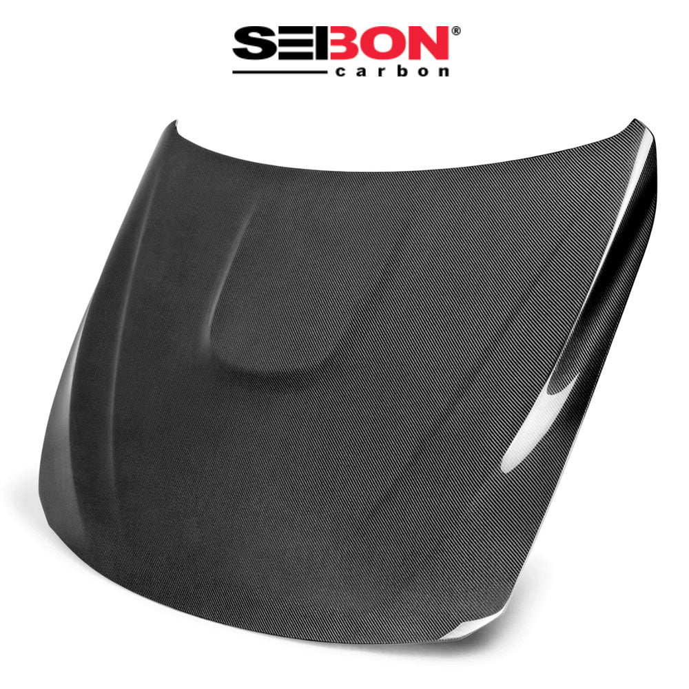 2015-2018年式 BMW M３用 セイボンカーボン 純正スタイル カーボンファイバー製ボンネット　Seibon Carbon OE-Style Carbon Fiber Hood For 2015-2018 BMW F80 M3 And 2015-2020 F82/F83 M4 (消費税、送料込み)