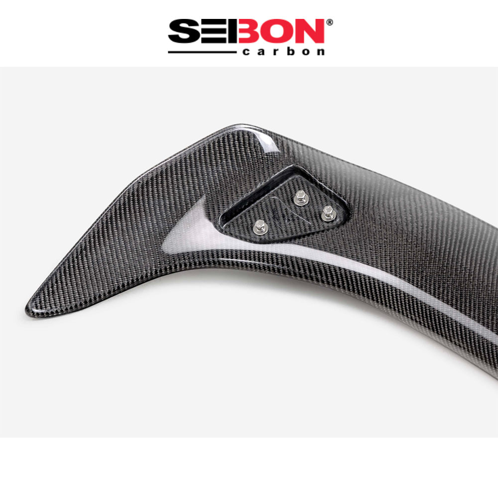 2023-2025年式 ホンダ シビック タイプＲ用 セイボンカーボン 純正スタイルカーボンファイバーリアスポイラー　OEM-Style Carbon Fiber Rear Spoiler For 2023-2025 Honda Civic Type R (送料無料)