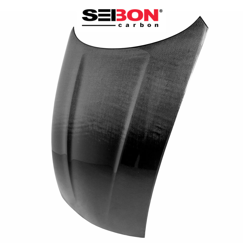 2009-2020年式 日産フェアレディＺ用 セイボンカーボン 純正スタイル カーボンファイバー製ボンネット　Seibon Carbon OEM-Style Carbon Fiber Hood For 2009-2020 Nissan 370Z (消費税、送料込み)