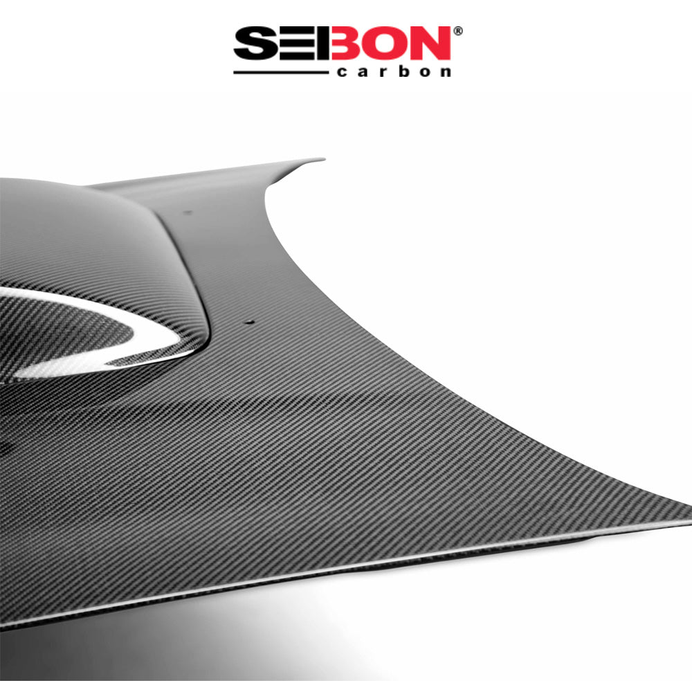 2006-2007年式 スバル インプレッサ用 セイボンカーボン RCスタイル カーボンファイバー製ボンネット　Seibon Carbon RC-Style Carbon Fiber Hood For 2006-2007 Subaru Impreza/WRX (消費税、送料込み)