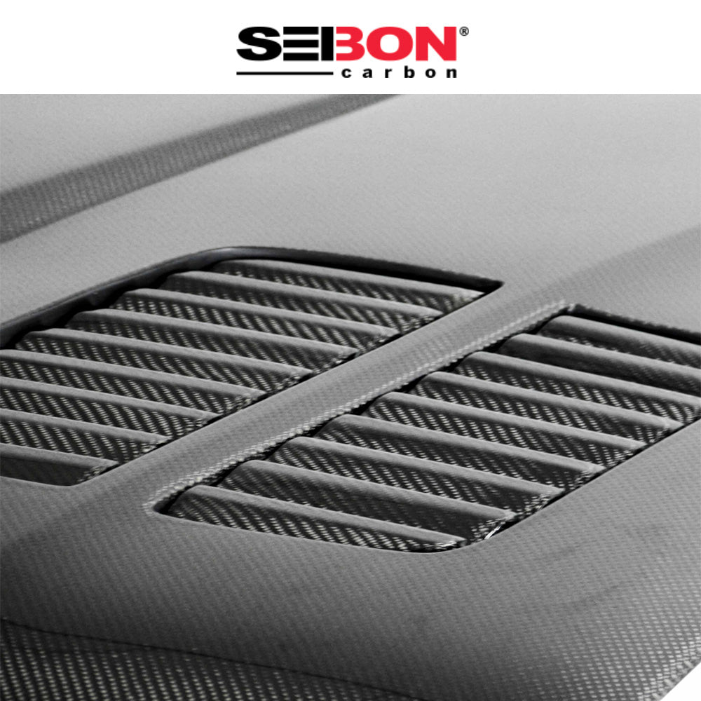 2001-2005年式 ＢＭＷ Ｍ３クーペ用 セイボンカーボン GTRスタイル カーボンファイバー製ボンネット　Seibon Carbon GTR-Style Carbon Fiber Hood For 2001-2005 BMW E46 M3 (消費税、送料込み)