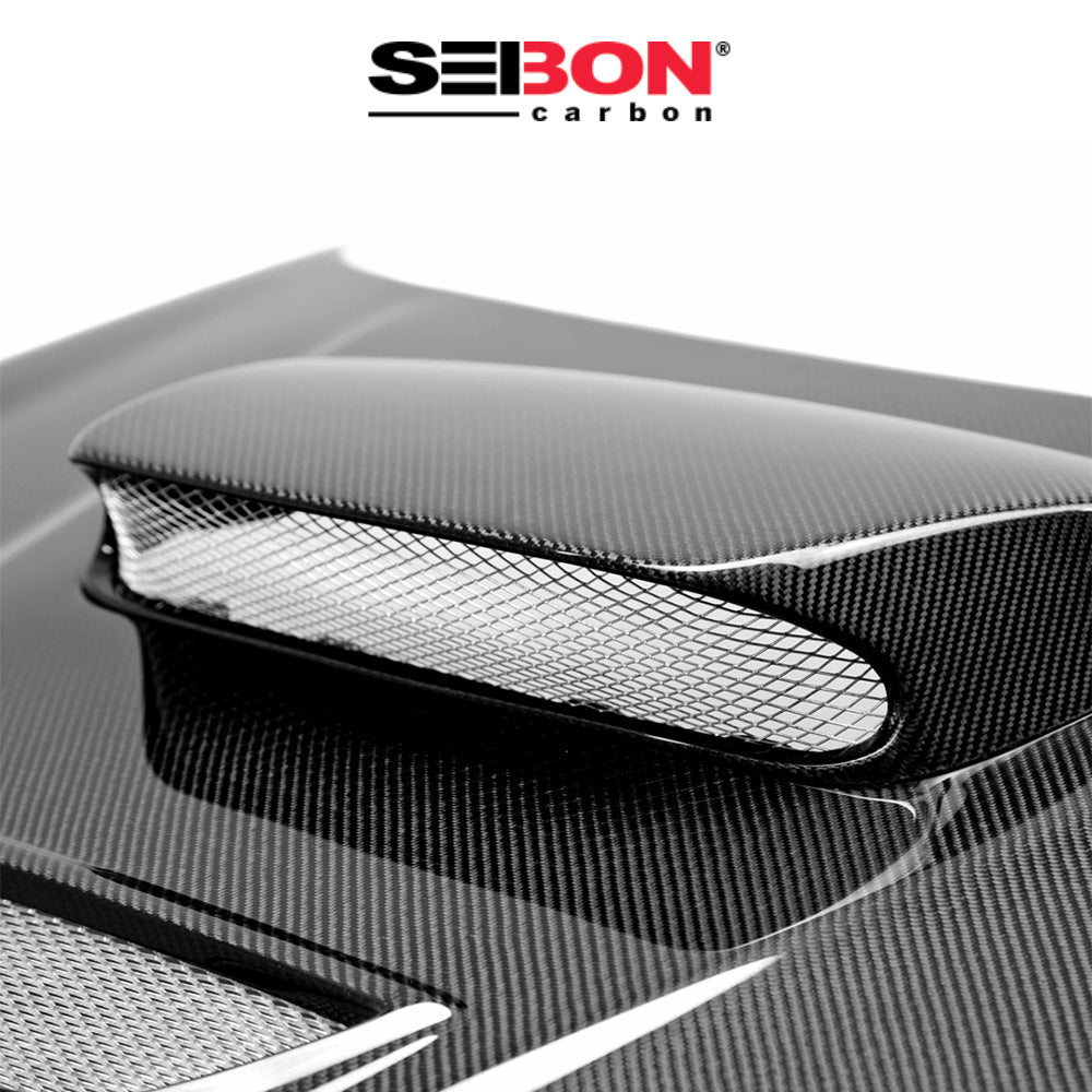 2006-2007年式 スバル インプレッサ用 セイボンカーボン RCスタイル カーボンファイバー製ボンネット　Seibon Carbon RC-Style Carbon Fiber Hood For 2006-2007 Subaru Impreza/WRX (消費税、送料込み)