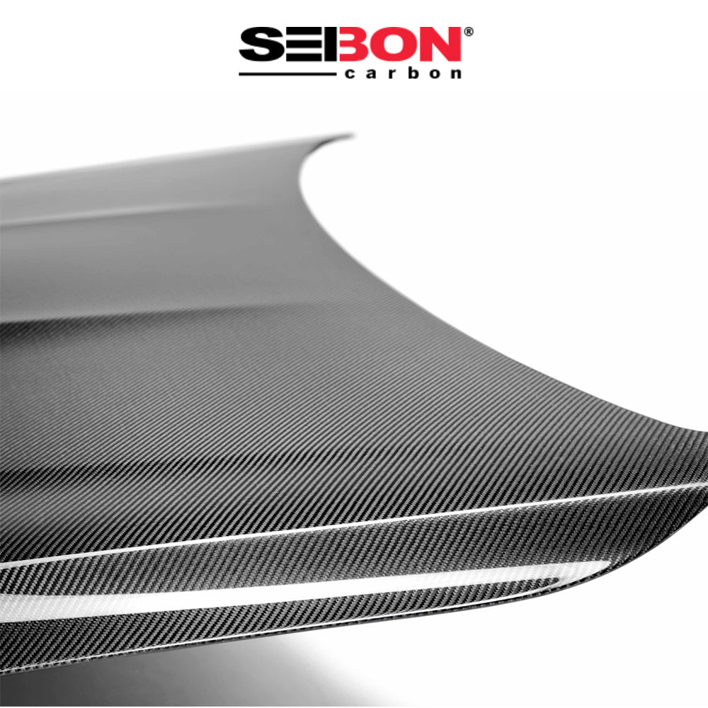 2015-2018年式 BMW M３用 セイボンカーボン 純正スタイル カーボンファイバー製ボンネット　Seibon Carbon OE-Style Carbon Fiber Hood For 2015-2018 BMW F80 M3 And 2015-2020 F82/F83 M4 (消費税、送料込み)