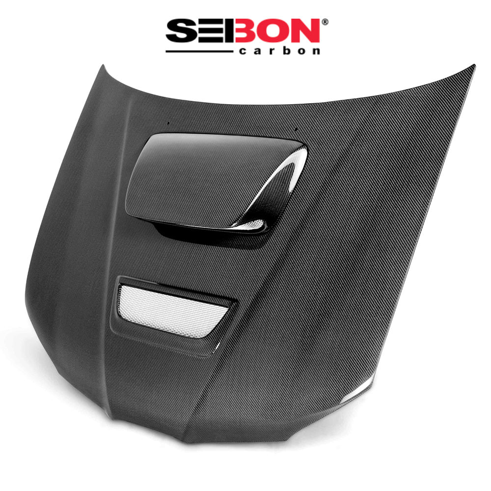 2006-2007年式 スバル インプレッサ用 セイボンカーボン RCスタイル カーボンファイバー製ボンネット　Seibon Carbon RC-Style Carbon Fiber Hood For 2006-2007 Subaru Impreza/WRX (消費税、送料込み)