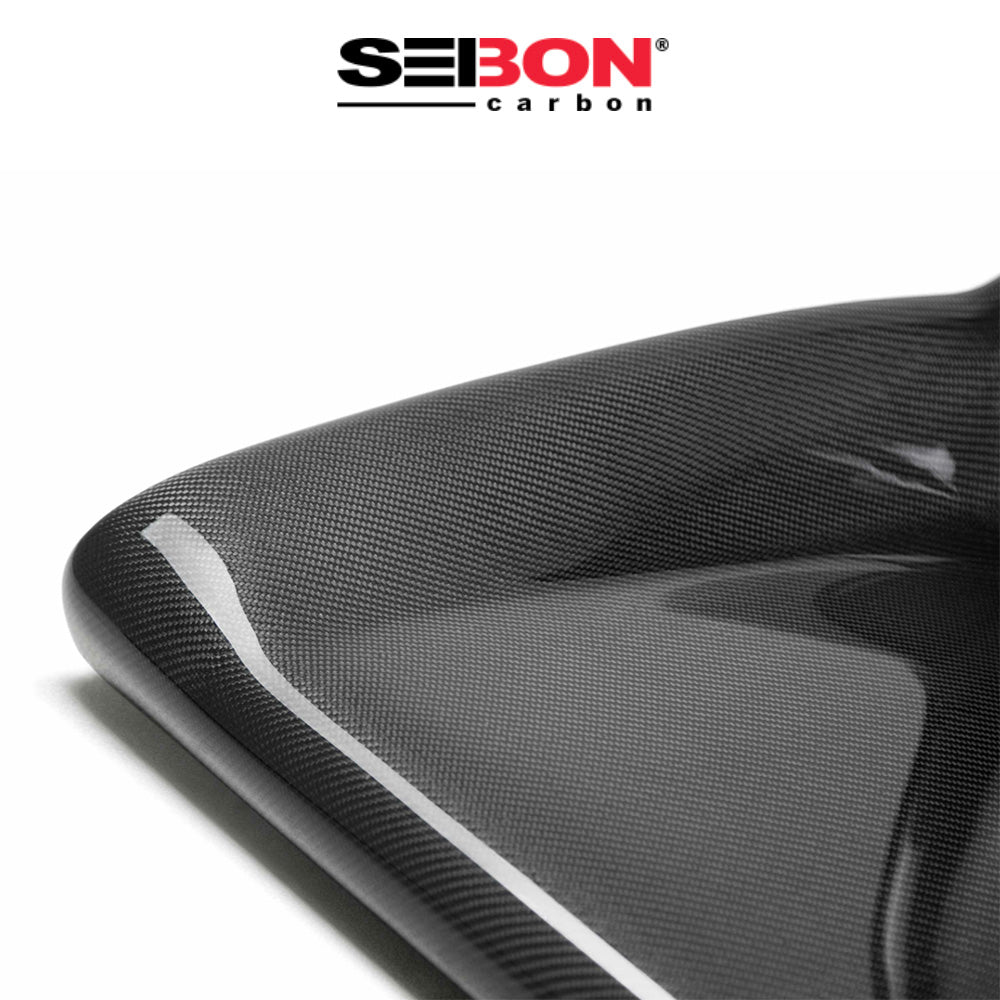 2009-2024年式日産 ＧＴ－Ｒ用 セイボンカーボン カーボンファイバー製リアシートパネル　Carbon Fiber Rear Seat Panels For 2009-2024 Nissan GT-R (送料無料)
