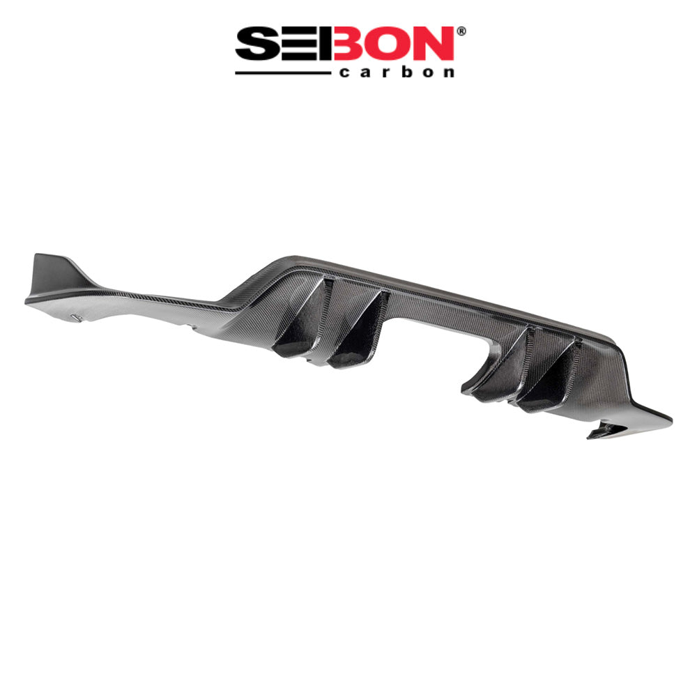 2023-2025年式 ホンダ シビック タイプＲ用 セイボンカーボン MBスタイルカーボンファイバーリアディフューザー　MB-Style Carbon Fiber Rear Diffuser For 2023-2025 Honda Civic Type R (送料無料)