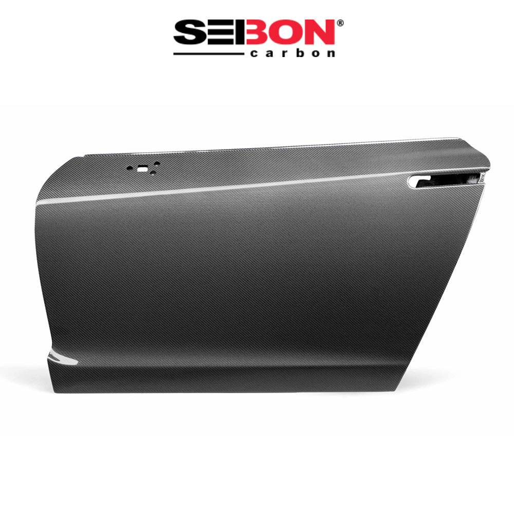 2009-2024年式日産 ＧＴ－Ｒ用 セイボンカーボン 純正スタイルのカーボンファイバードアセット　Seibon Carbon OEM-Style Carbon Fiber Doors For 2009-2024 Nissan GT-R (送料無料)