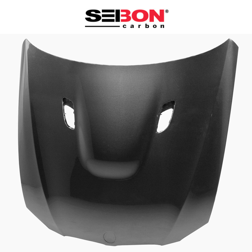 2008-2012年式 ＢＭＷ Ｍ３セダン用 セイボンカーボン 純正スタイル カーボンファイバー製ボンネット　Seibon Carbon OEM-Style Carbon Fiber Hood For 2008-2012 BMW E90 M3 (消費税、送料込み)