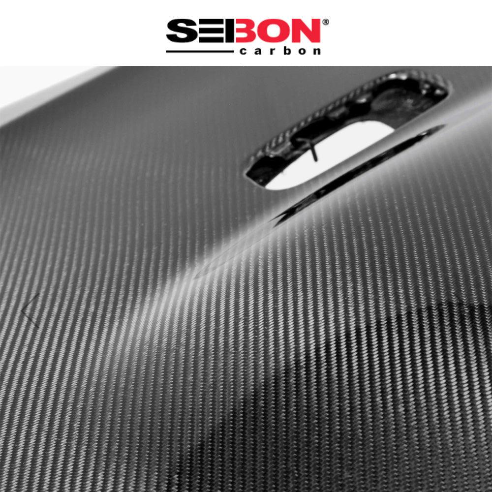 2008-2012年式 ＢＭＷ Ｍ３セダン用 セイボンカーボン 純正スタイル カーボンファイバー製ボンネット　Seibon Carbon OEM-Style Carbon Fiber Hood For 2008-2012 BMW E90 M3 (消費税、送料込み)