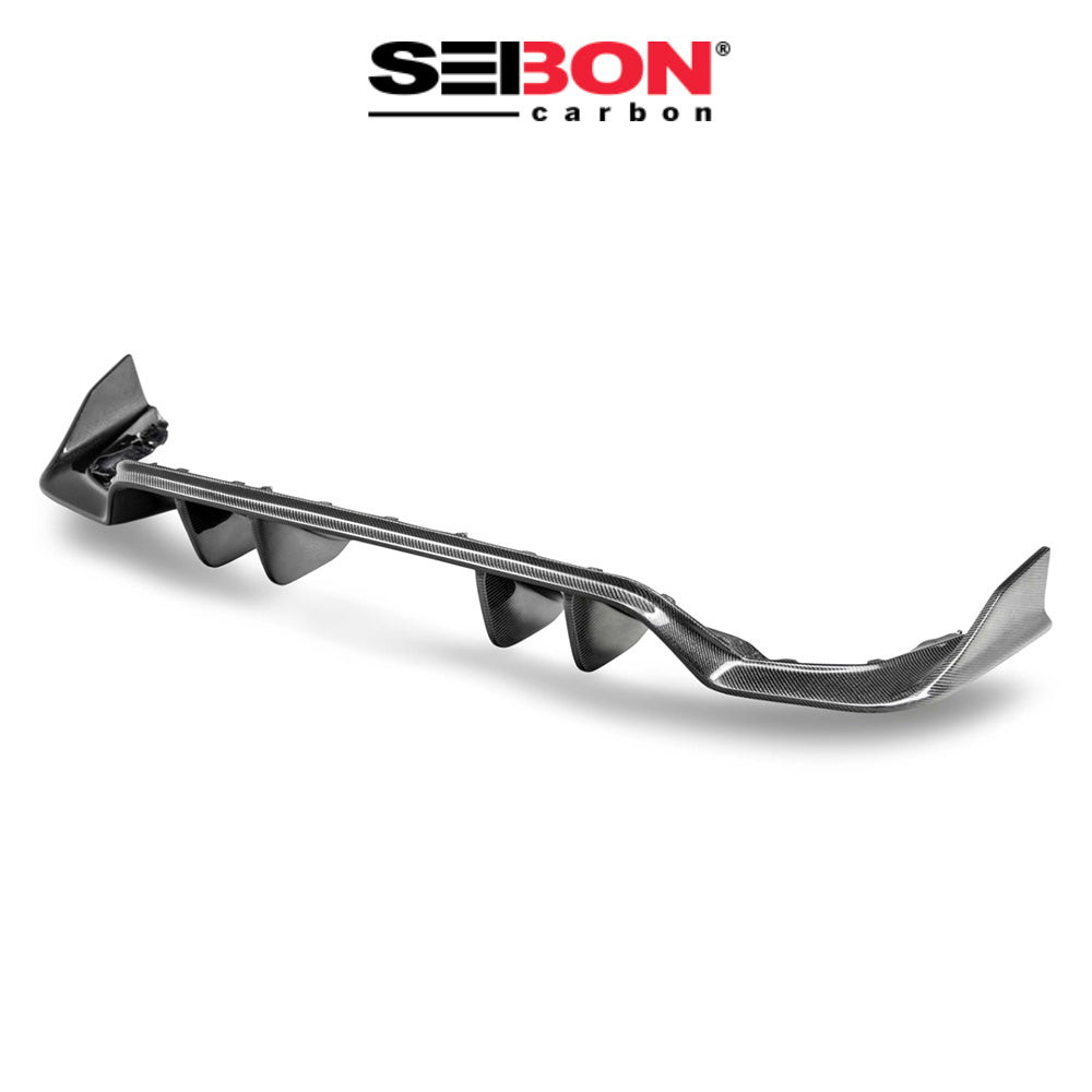2023-2025年式 ホンダ シビック タイプＲ用 セイボンカーボン MBスタイルカーボンファイバーリアディフューザー　MB-Style Carbon Fiber Rear Diffuser For 2023-2025 Honda Civic Type R (送料無料)