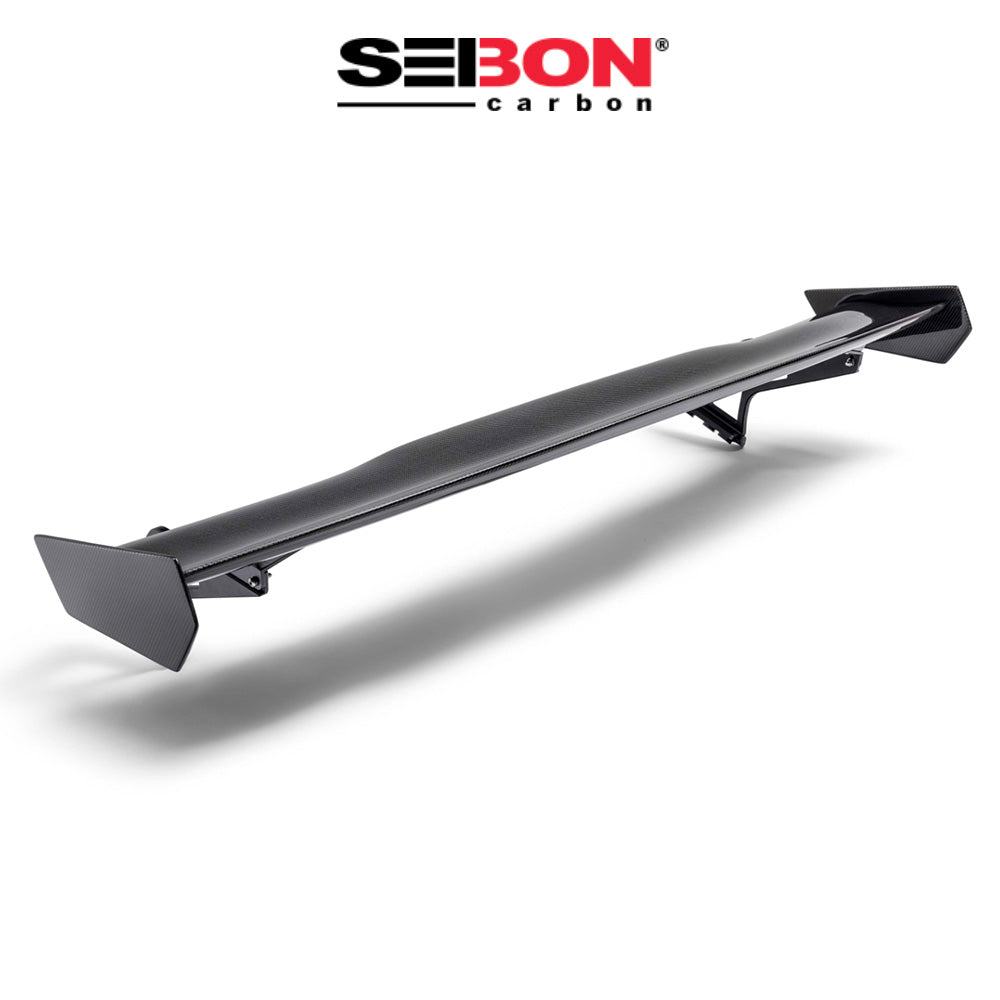 2023-2025年式 ホンダ シビック タイプＲ用 セイボンカーボン GTスタイル カーボンファイバーリアスポイラー　GT-Style Carbon Fiber Rear Spoiler For 2023-2025 Honda Civic Type R (送料無料)