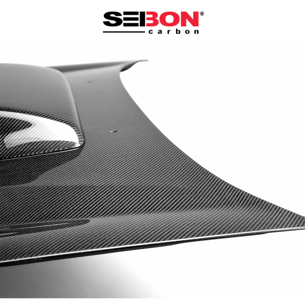 2002-2003年式 スバル インプレッサ用 セイボンカーボン 純正スタイル カーボンファイバー製ボンネット　Seibon Carbon RC-Style Carbon Fiber Hood For 2002-2003 Subaru Impreza/WRX (消費税、送料込み)