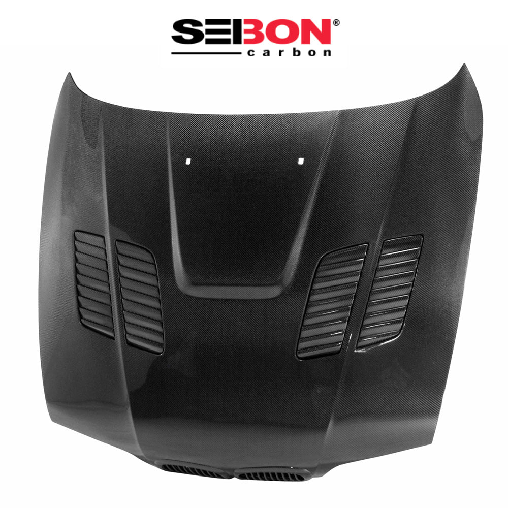 1997-2003年式 ＢＭＷ ５シリーズ用 セイボンカーボン GTRスタイル カーボンファイバー製ボンネット　Seibon Carbon GTR-Style Carbon Fiber Hood For 1997-2003 BMW E39 (消費税、送料込み)