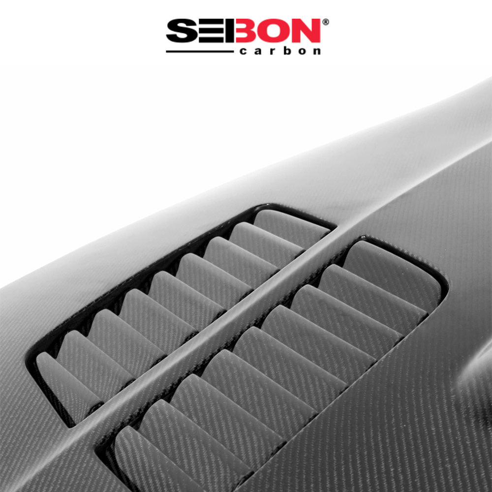 1997-2003年式 ＢＭＷ ５シリーズ用 セイボンカーボン GTRスタイル カーボンファイバー製ボンネット　Seibon Carbon GTR-Style Carbon Fiber Hood For 1997-2003 BMW E39 (消費税、送料込み)