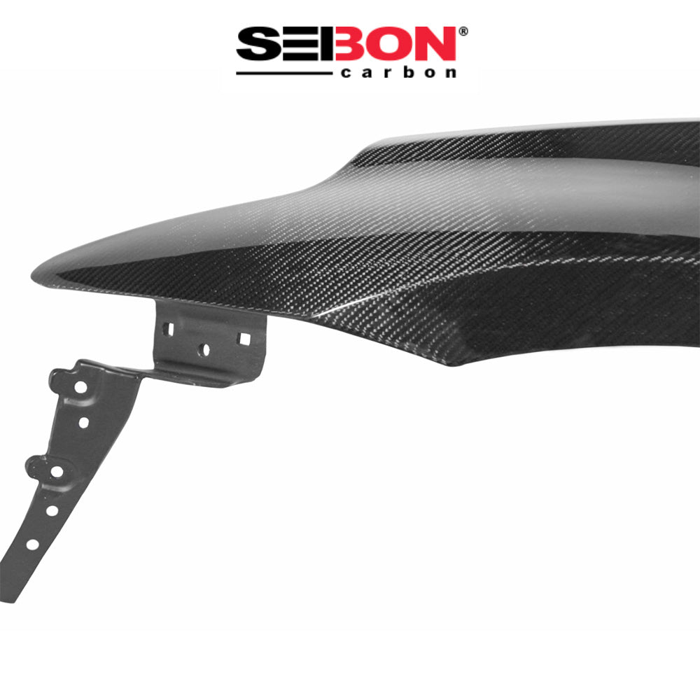 2009-2020年式 日産フェアレディＺ用 セイボンカーボン カーボンファイバー製フェンダーセット(10mm 幅広い)　Seibon Carbon Carbon Fiber Fenders For 2009-2020 Nissan 370Z (10mm Wider) (消費税、送料込み)