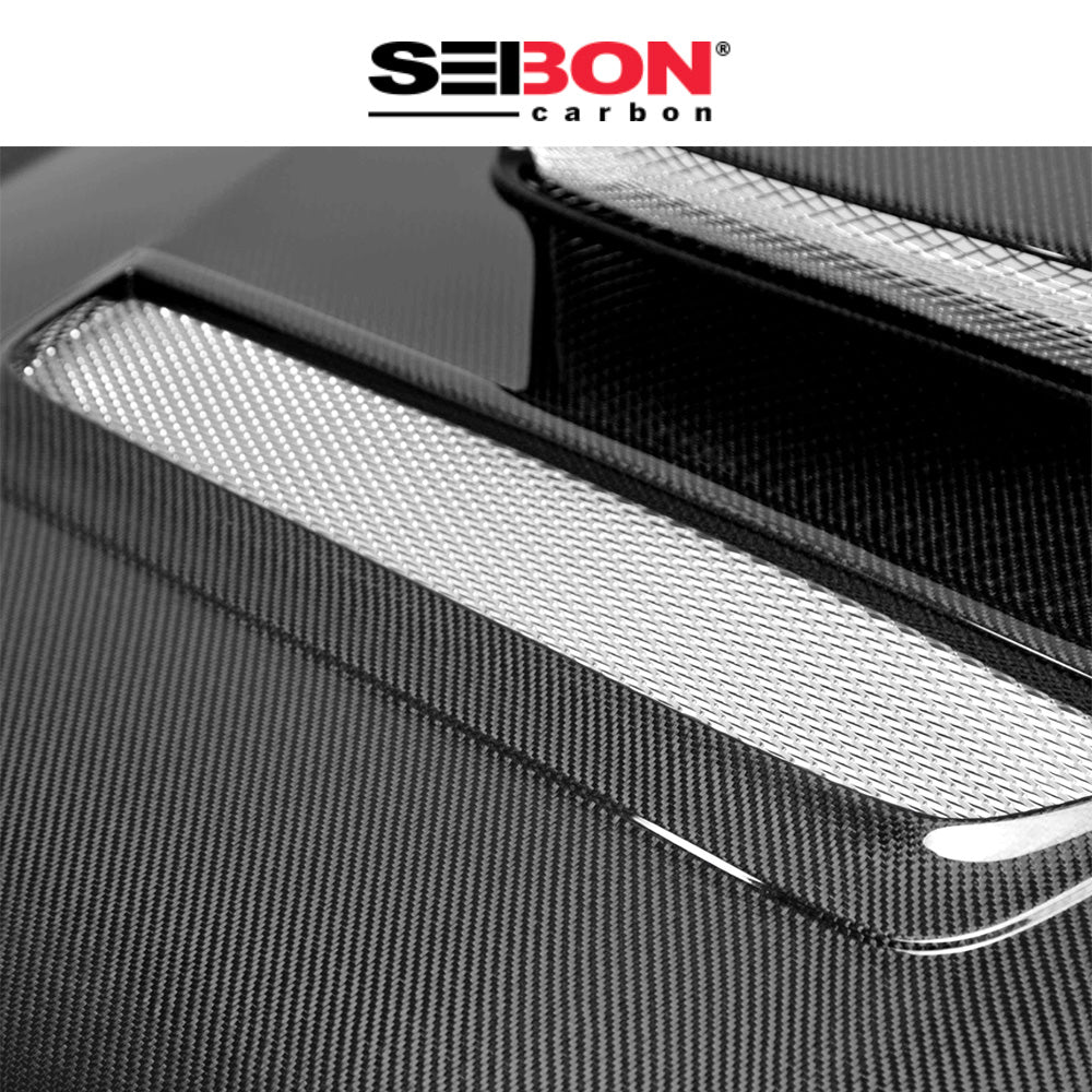 2002-2003年式 スバル インプレッサ用 セイボンカーボン 純正スタイル カーボンファイバー製ボンネット　Seibon Carbon RC-Style Carbon Fiber Hood For 2002-2003 Subaru Impreza/WRX (消費税、送料込み)