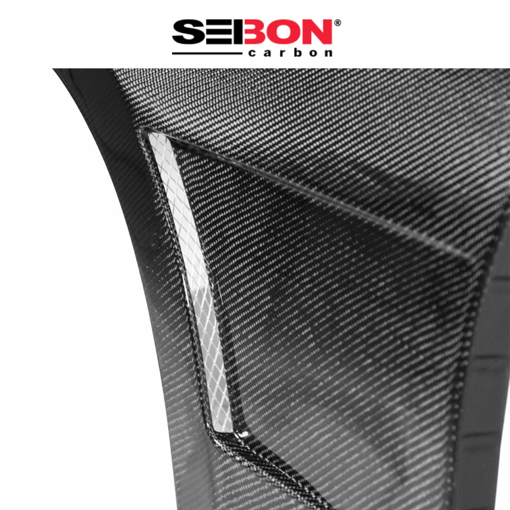 2009-2020年式 日産フェアレディＺ用 セイボンカーボン カーボンファイバー製フェンダーセット(10mm 幅広い)　Seibon Carbon Carbon Fiber Fenders For 2009-2020 Nissan 370Z (10mm Wider) (消費税、送料込み)