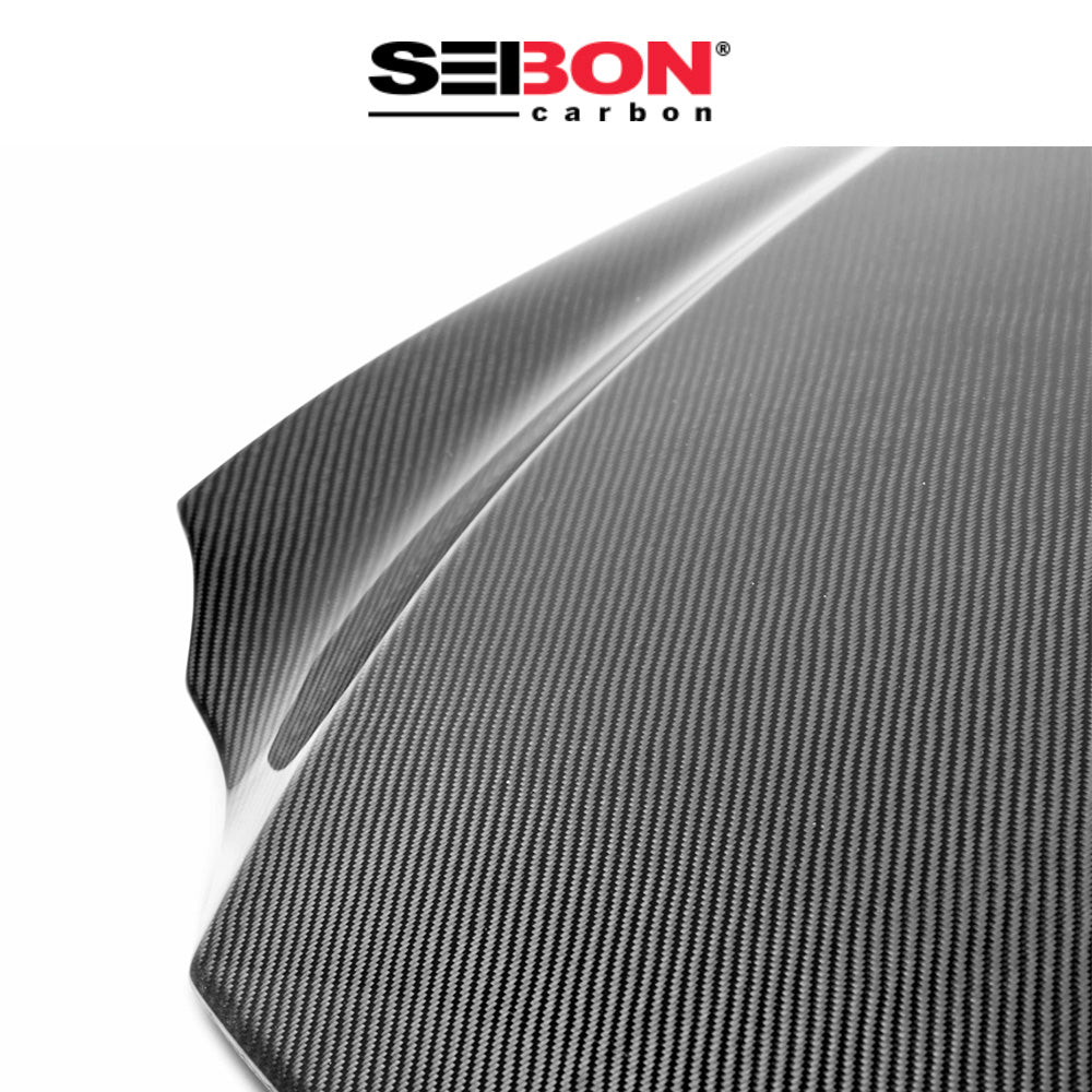 2014-2020年式レクサス ＩＳ用 セイボンカーボン 純正スタイル カーボンファイバー製ボンネット　Seibon Carbon OEM-Style Carbon Fiber Hood For 2014-2020 Lexus IS 250/350 (消費税、送料込み)