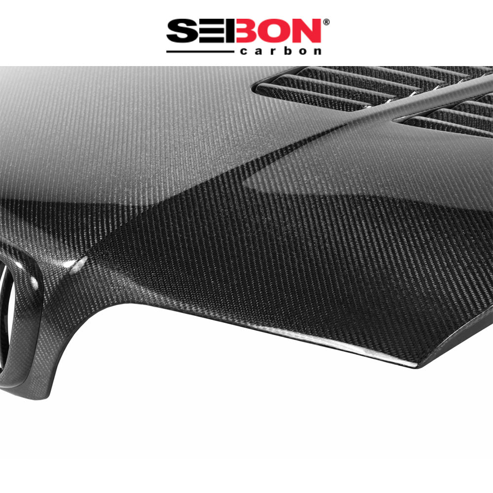 1997-2003年式 ＢＭＷ ５シリーズ用 セイボンカーボン GTRスタイル カーボンファイバー製ボンネット　Seibon Carbon GTR-Style Carbon Fiber Hood For 1997-2003 BMW E39 (消費税、送料込み)