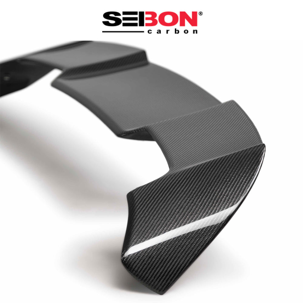 2019-2025年式トヨタ カローラスポーツ用 セイボンカーボン OPスタイル カーボンファイバー製リアスポイラー　Seibon Carbon OP-Style Carbon Fiber Rear Spoiler For 2019-2025 Toyota Corolla Hatchback (消費税、送料込み)