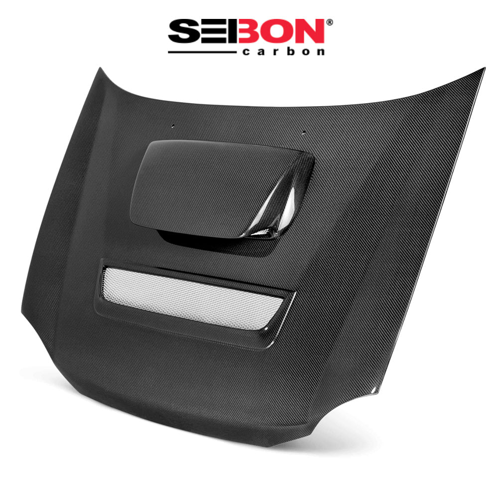 2002-2003年式 スバル インプレッサ用 セイボンカーボン 純正スタイル カーボンファイバー製ボンネット　Seibon Carbon RC-Style Carbon Fiber Hood For 2002-2003 Subaru Impreza/WRX (消費税、送料込み)