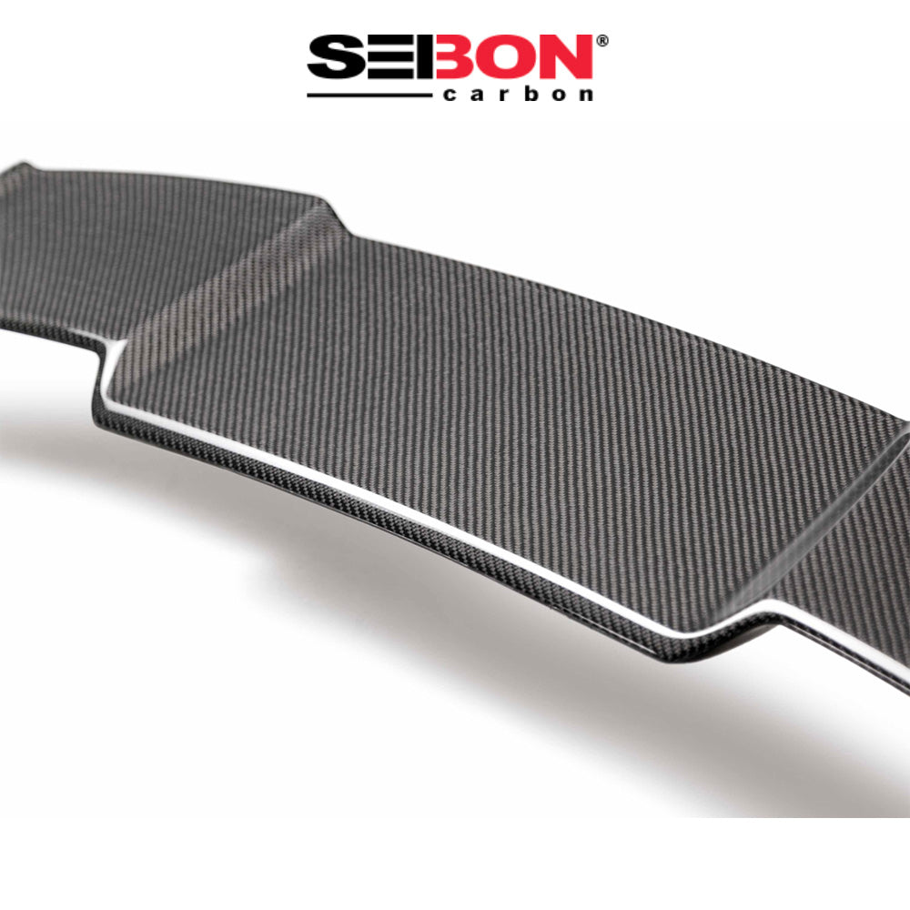 2019-2025年式トヨタ カローラスポーツ用 セイボンカーボン OPスタイル カーボンファイバー製リアスポイラー　Seibon Carbon OP-Style Carbon Fiber Rear Spoiler For 2019-2025 Toyota Corolla Hatchback (消費税、送料込み)