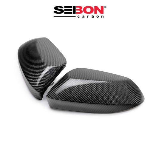 2023-2025年式トヨタ ＧＲカローラ用 セイボンカーボン カーボンファイバー製ミラーカバーセット　Seibon Carbon Carbon Fiber Mirror Caps For 2019-2024 Toyota Corolla Hatchback / GR Corolla (消費税、送料込み)